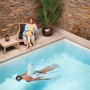 art'otel Amsterdam Pool with models