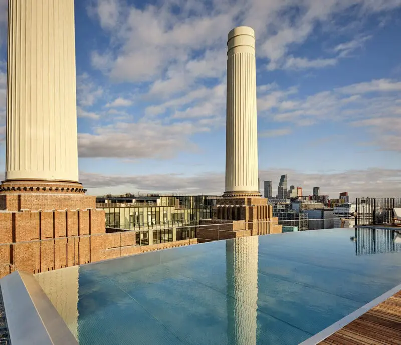 art'otel London Battersea Power Station pool