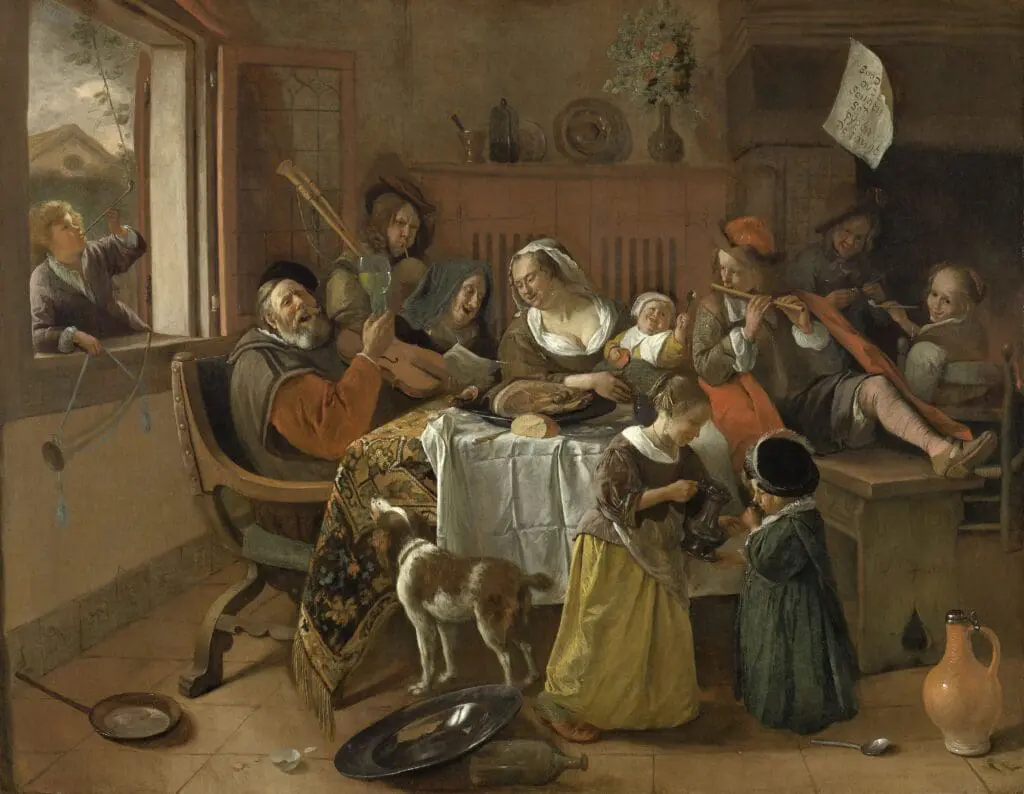 The Merry Family by Jan Steen