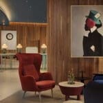 art'otel London Battersea Power Station lobby