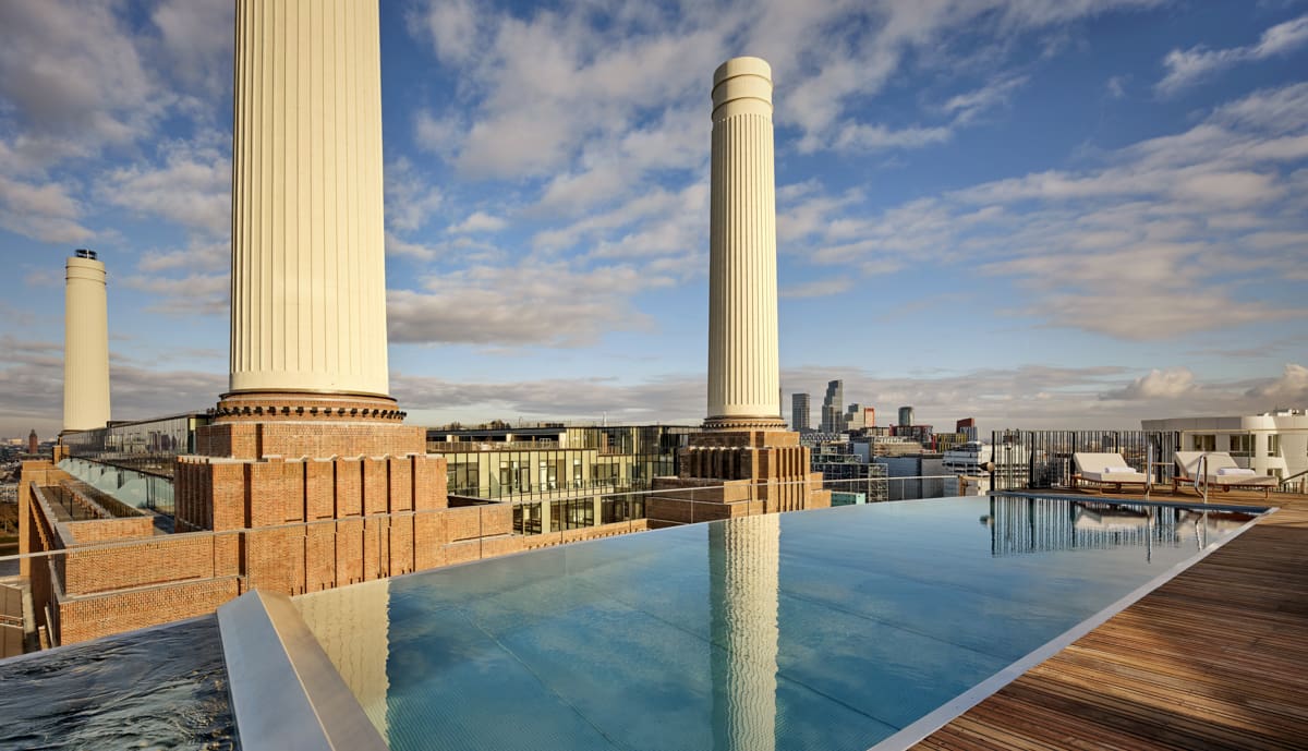 art'otel London Battersea Power Station pool