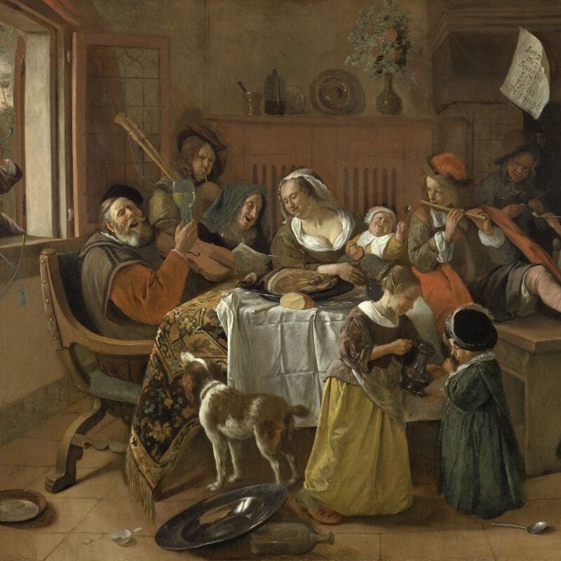 The Merry Family by Jan Steen